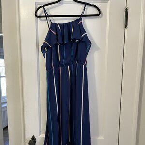 Banana Republic Vertical Striped Dress